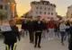 VIDEO Proteste față de certificatul COVID la Constanța, cu sute de oameni și artificii