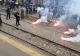 Scene șocante la Gara de Nord, din București: scandal între jandarmi și ultrași