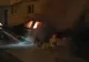 Mașină făcută scrum, în urma unui incendiu violent pe o stradă din Vaslui