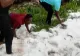FOTO + VIDEO | Zăpadă abundentă în centrul Africii. Imagini spectaculoase cu prima bătaie cu bulgări