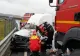 Accident GRAV pe A3! Un tânăr, rănit după ce s-a izbit cu maşina de un autotren