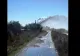 Conducta de apă uzată a Craiovei, spartă. Zeci de hectare de teren, inundate