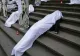Protest inedit în fața Curții de Apel din București - Manifestări în memoria victimelor din Colectiv