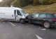 FOTO | Carambol cu 5 mașini, în Suceava. O persoană a fost rănită, în urma unui impact violent