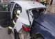 Accident cu 3 mașini, în Dâmbovița. 2 victime încarcerate, transportate de urgență la spital