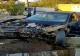 FOTO | Accident grav, în Giurgiu. 3 victime, în urma impactului dintre un microbuz și o mașină