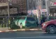 FOTO | O șoferiță a intrat cu mașina într-o terasă, la Baia Mare