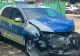 O mașină de poliție a fost implicată într-un accident rutier pe DN 25