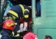 Impact FRONTAL între două camioane pe DN 72 Ploiești-Târgoviște: O persoană, rănită GRAV