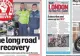 Polițiștii români, pe prima pagină a unei publicații din Anglia