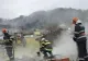 FOTO | Incendiu VIOLENT! Bătrân de 90 ani salvat de POMPIERI 