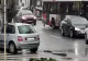 Focuri de armă în centrul Galațiului! Doi bărbați au intrat cu mașina în peretele unei clădiri, apoi au fugit