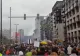 Ciocniri între manifestanți și forțele de ordine, la Bruxelles: Poliția a dat cu tunuri de apă şi gaze lacrimogene - Proteste anti RESTRICȚII