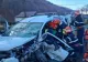 FOTO | Coliziune intre două mașini la Izvoru Muntelui! Șoferița a rămas încarcerată în autovehicul 