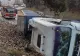 Trafic BLOCAT între Sighișoara și Târgu Mureș - Un TIR plin cu sfeclă s-a răsturnat pe șosea | FOTO