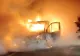 Autoutilitară încărcată cu aparate electrice distrusă complet de incendiu. De la ce a pornit focul