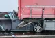 FOTO | Accident CUMPLIT în Suceava! O mașină a intrat sub remorca unui TIR