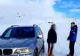 Au rămas blocați în zăpadă cu SUV-urile și au primit o amendă usturătoare