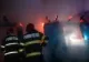 FOTO | Două persoane au ars de vii într-un incendiu izbucnit la o casă din Bacău