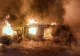 FOTO | Incendiu DEVASTATOR la Cantonul Silvic Voitinel! O persoană, RĂNITĂ - Imaginile DEZASTRULUI