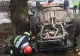 Accident cu 5 VICTIME în ultima zi din an: O mașină s-a răsturnat - Trei persoane au ajuns la spital FOTO