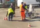 FOTO A fost nevoie de moartea unui copil pentru ca autoritățile să intervină. Se refac marcajele pe bld. Laminorului