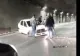 FOTO | Accident rutier în Pasajul Unirii din București. O mașină s-a izbit de parapet 