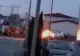 VIDEO | Noi imagini de la incendiul din OTOPENI! Focul ardea direct din conducta de gaz