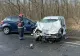 VIDEO - Accident GRAV cu 3 mașini implicate, în Brăila: 5 victime. Trafic, BLOCAT