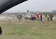 FOTO Accident cumplit lângă Timișoara. Nu s-a asigurat și a fost lovit ÎN PLIN de un tren 