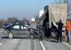 Accident cu două victime pe "Șoseaua Morții", după o coliziune între un autoturism și două autoutilitare