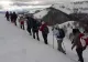 FOTO + VIDEO | Voluntarii care duc bucuria în vârful muntelui. Ajutor pentru oamenii izolați