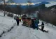 FOTO + VIDEO | Tragedie în Alba. Un bărbat a murit după ce s-a răsturnat cu mașina