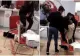 Imagini șocante, într-un magazin de telefoane din București: femeie trântită pe jos de un angajat - VIDEO