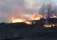  Incendiu puternic de vegetație în Vâlcea! Focul a fost pus intenționat 