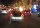 O mașină a explodat în București, pe unul dintre cele mai aglomerate bulevarde. Flăcări de trei metri au cuprins autoturismul
