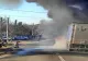 Pericol de explozie în Giurgiu: Un TIR cu azotat de amoniu a luat FOC în mers, pe DN 61 - Intervenție urgentă
