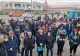 FOTO | Protest la fabrica de armament din Brașov. Zeci de angajați au ieșit în stradă