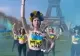 VIDEO | Protest topless al feministelor din Paris față de războiul din Ucraina