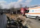 Camion răsturnat peste un stâlp, la Vaslui: 2 copii răniți