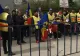 PROTEST la CFR: Angajații și sindicaliștii CFR au ieșit din nou în stradă - Oamenii cer salarii decente VIDEO