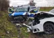 Mașină de poliţie, implicată într-un grav accident - 3 victime, între care și un agent
