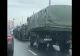 O coloană de blindate militare a fost surprinsă pe un drum din Tulcea - Echipametele SUA au plecat spre Ucraina