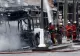 FOTO | Un autobuz a luat foc în centrul Parisului - Nor de fum negru deasupra orașului