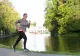 Președinta Ungaria a facut jogging, singură, în Parcul central din Cluj - FOTO