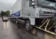 TIR urcat pe balustrada unui pod. Accident incredibil, în Buzău - FOTO