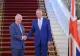 Imaginile MOMENTULUI! Prințul Charles, întâmpinat de Iohannis la Cotroceni și de Ciucă la Palatul Victoria - FOTO