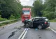 Accident grav între un autoturism și un TIR - O femeie și două fete de 12 ani au fost rănite