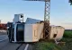 Accident în Neamț. Autoutilitară cu zeci stupi de albine, răsturnată - A fost emis mesaj RO-ALERT - FOTO