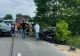 Accident cu 4 victime în județul Cluj! Una dintre maşini a ajuns în şanţ - FOTO